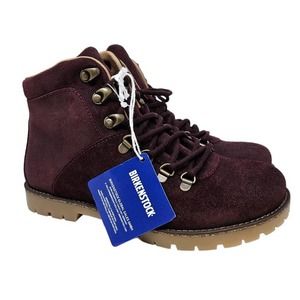 Birkenstock Burgundy Ankle Boots